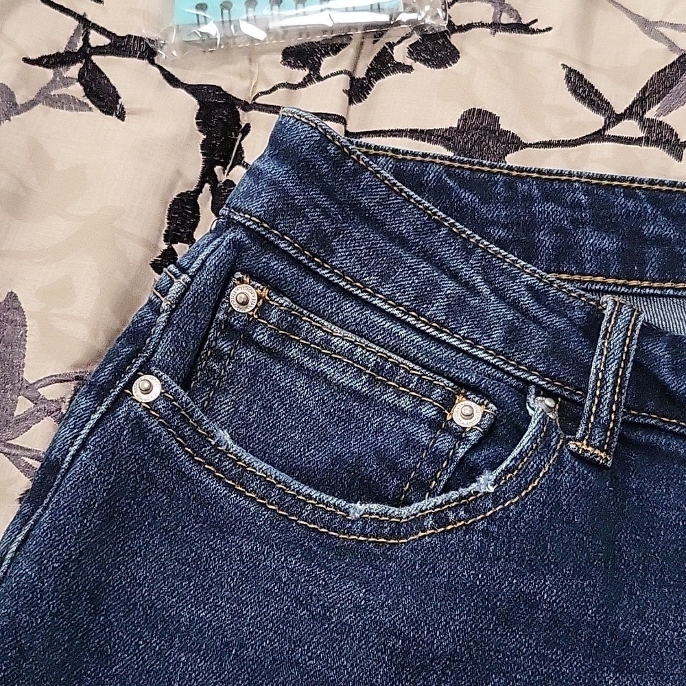 Stitch Star ankle jeans with raw cuffs - Picture 5 of 6